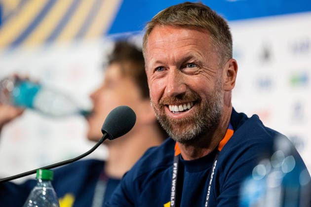 260629 Graham Potter of the Swedish national football team at a press conference, PK, Pressekonferenz during day 19 of the FIFA World Cup, WM, Weltmeisterschaft, Fussball 2026 on June 29, 2026 in New Jersey. Photo: Petter Arvidson BILDBYRAN kod PA PA1267 fotboll football soccer fotball vm fotbolls-vm fotball-vm fotbolls-vm 2026 fifa world cup 2026 presskonferens press conference sverige sweden sverige a day 19 bbeng *** June 29, 2026: Graham Potter of the Swedish national soccer team at a press conference on Day 19 of the 2026 FIFA World Cup on June 29, 2026 in New Jersey. Photo by Petter Arvidson, BILDBYRAN, code PA PA1267. soccer, football, soccer World Cup, 2026 FIFA World Cup, press conference, Swedenige on day 19 bbeng  Copyright: PETTERxARVIDSON BB260629PA114