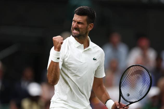 Novak Djokovic during his first round match Wimbledon Tennis Championships, Day 1, The All England Lawn Tennis and Croquet Club, London, UK - 29 Jun 2026London The All England Lawn Tennis and United Kingdom  Copyright: xKieranxMcManus Shutterstockx 16964107hk