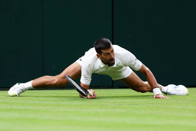 Novak Djokovic during his first round match Wimbledon Tennis Championships, Day 1, The All England Lawn Tennis and Croquet Club, London, UK - 29 Jun 2026London The All England Lawn Tennis and United Kingdom  Copyright: xKieranxMcManus Shutterstockx 16964107hn