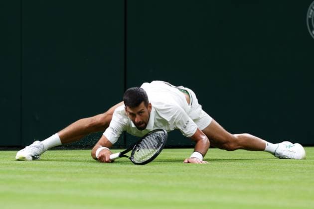 Novak Djokovic during his first round match Wimbledon Tennis Championships, Day 1, The All England Lawn Tennis and Croquet Club, London, UK - 29 Jun 2026London The All England Lawn Tennis and United Kingdom  Copyright: xKieranxMcManus Shutterstockx 16964107ho
