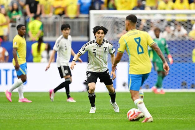 Ao Tanaka (JPN), JUNE 29, 2026 - Football Soccer : FIFA World Cup, WM, Weltmeisterschaft, Fussball 2026 Round of 32 match between Brazil 2-1 Japan at Houston Stadium in Houston, Texas, USA.  aflo_336300211 KenjiroxMatsuox