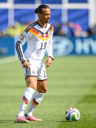 Leroy Sane (Germany) controls the Ball during the FIFA World Cup, WM, Weltmeisterschaft, Fussball 2026 Round Of 32 match between Germany and Paraguay at Boston Stadium on June 29, 2026 in Foxborough, United States. (Photo by Harry Langer DeFodi Images) - *** Leroy Sané of Germany controls the ball during the 2026 FIFA World Cup Round of 32 match between Germany and Paraguay at Boston Stadium on June 29, 2026, in Foxborough, United States. Photo by Harry Langer, DeFodi Images