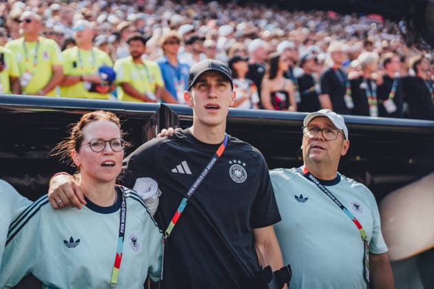 FIFA Fussball Weltmeisterschaft 2026, Sechszehntelfinale, Deutschland vs. Paraguay, 29.06.2026, Boston Stadium Nico Schlotterbeck (Deutschland) *** 2026 FIFA World Cup, Round of 32, Germany vs. Paraguay, June 29, 2026, Boston Stadium, Nico Schlotterbeck, Germany Copyright: xBahhoxKarax