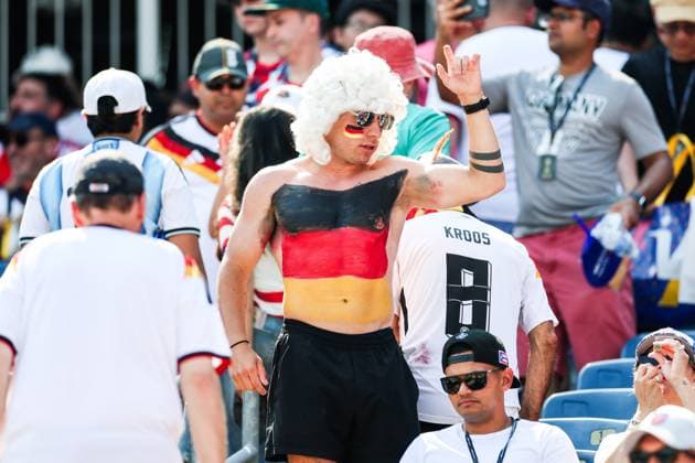 RECORD DATE NOT STATED FIFA World Cup, WM, Weltmeisterschaft, Fussball 2026 - Round of 32 - Germany v Paraguay Germany fans during the FIFA World Cup 2026 Round of 32 match between Germany and Paraguay at Boston Stadium, in Foxborough, United States, on Monday, June 29, 2026.(Foto: William Volcov Brazil Photo Press IMAGO) Sports Foxborough MA United States of America Copyright: xWILLIAMxVOLCOVx