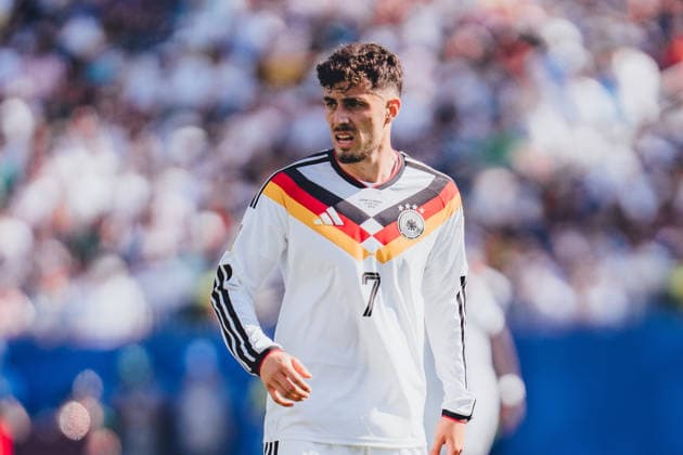 FIFA Fussball Weltmeisterschaft 2026, Sechszehntelfinale, Deutschland vs. Paraguay, 29.06.2026, Boston Stadium Kai Havertz (Deutschland) *** 2026 FIFA World Cup, Round of 32, Germany vs. Paraguay, June 29, 2026, Boston Stadium, Kai Havertz, Germany Copyright: xBahhoxKarax