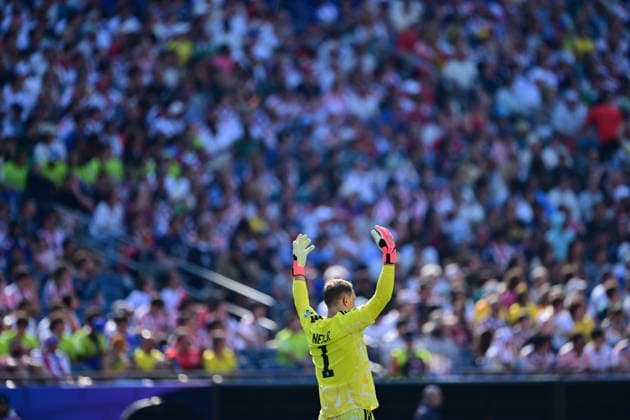 Germany v Paraguay - FIFA World Cup, WM, Weltmeisterschaft, Fussball 2026 - Round of 32 FOXBOROUGH, USA - JUNE 29: Manuel Neuer of Germany is seen during the 2026 FIFA World Cup Round of 32 match between Germany and Paraguay at Boston Stadium (Gillette Stadium) in Foxborough, Massachusetts, United States on June 29, 2026. Abdulhamid Hosbas Anadolu Massachusetts United States. Editorial use only. Please get in touch for any other usage.  Copyright: x2026xAnadoluxAbdulhamidxHosbasx
