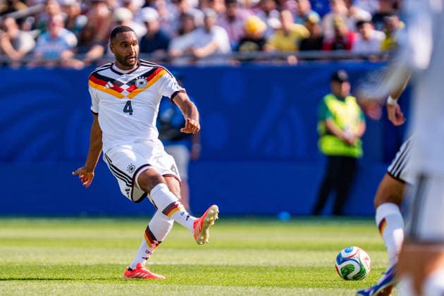 FIFA Fussball Weltmeisterschaft 2026, Sechszehntelfinale, Deutschland vs. Paraguay, 29.06.2026, Boston Stadium Jonathan Tah (Deutschland) *** 2026 FIFA World Cup, Round of 32, Germany vs. Paraguay, June 29, 2026, Boston Stadium, Jonathan Tah, Germany Copyright: xBahhoxKarax