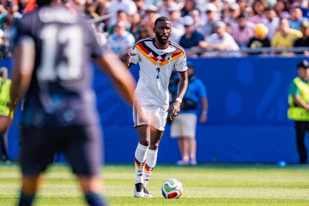 FIFA Fussball Weltmeisterschaft 2026, Sechszehntelfinale, Deutschland vs. Paraguay, 29.06.2026, Boston Stadium Antonio Rüdiger (Deutschland) *** 2026 FIFA World Cup, Round of 32, Germany vs. Paraguay, June 29, 2026, Boston Stadium, Antonio Rüdiger, Germany Copyright: xBahhoxKarax