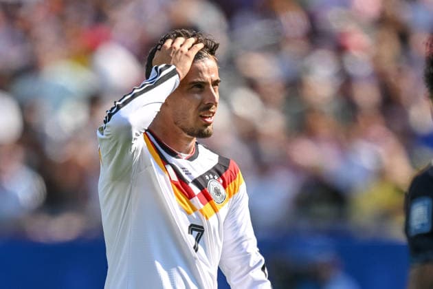 Kai Havertz (Germany) gestures during the FIFA World Cup, WM, Weltmeisterschaft, Fussball 2026 Round Of 32 match between Germany and Paraguay at Boston Stadium on June 29, 2026 in Foxborough, United States. (Photo by Harry Langer DeFodi Images) - *** Kai Havertz of Germany gestures during the 2026 FIFA World Cup Round of 32 match between Germany and Paraguay at Boston Stadium on June 29, 2026, in Foxborough, United States. Photo by Harry Langer, DeFodi Images