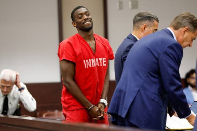 June 29, 2026, Tampa, Florida, USA: Terrion Arnold, a Detroit Lions cornerback, stands up during the conclusion of his pretrial detention hearing inside courtroom 1 of the Hillsborough County Courthouse on Monday, June 29, 2026, in Tampa. Tampa USA - ZUMAs70_ 0860331601st Copyright: xJeffereexWoox