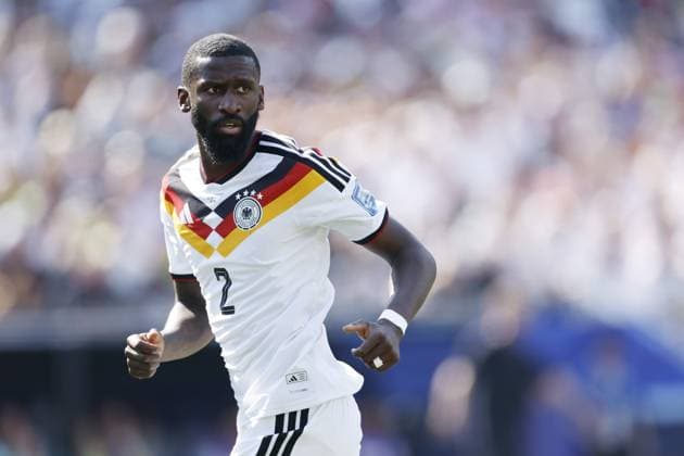 FOXBOROUGH - Antonio Rüdiger of Germany during the 2026 FIFA World Cup, WM, Weltmeisterschaft, Fussball round of 32 match between Germany and Paraguay at Boston Stadium on June 29, 2026, in Foxborough, United States. MAURICE VAN STEEN ANP FIFA World Cup 2026 - round of 32 2026 xVIxANPxSportx xMauricexvanxSteenxIVx 562400477 originalFilename: 562400477.jpg
