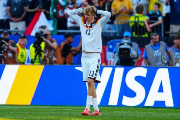 Nick Woltemade of Germany dejected after he misses his penalty Germany v Paraguay, 2026 FIFA World Cup, WM, Weltmeisterschaft, Fussball Round of 32, Football, Boston Stadium, Foxborough, Massachusetts, USA - 29 Jun 2026Foxborough Boston Stadium Massachusetts (MA) United States of America  Copyright: xJavierxGarcia Shutterstockx 16969211cd