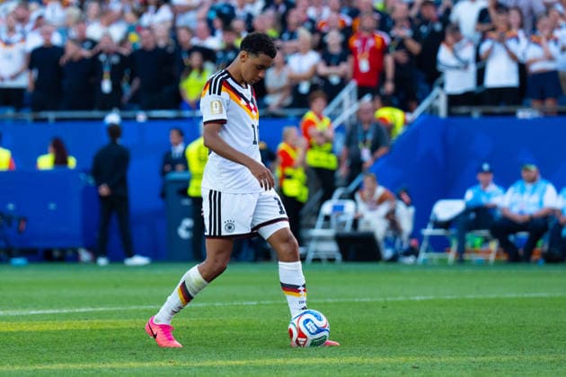 Jamal Musiala (Germany, 10) FIFA World Cup, WM, Weltmeisterschaft, Fussball 2026: Deutschland v Paraguay 29 June 2026, FIFA World Cup 2026: Germany v Paraguay (Round of 32) at Boston Stadium in Foxborough, Massachusetts, USA *** Jamal Musiala, Germany, 10th match of the 2026 FIFA World Cup: Germany vs. Paraguay, June 29, 2026; 2026 FIFA World Cup: Germany vs. Paraguay, Round of 32 at Boston Stadium in Foxborough, Massachusetts, USA Copyright: HMBxMedia xMarcoxBader