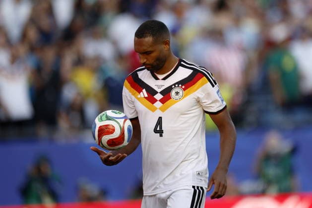 FIFA World Cup, WM, Weltmeisterschaft, Fussball 2026 - Round of 32 - Germany vs Paraguay Jonathan Tah of Germany prepares to take his penalty kick which he missed during the penalty shoot-out of the FIFA World Cup 2026 Round of 32 match Germany against Paraguay, in Boston, Massachusetts, USA, 29 June 2026. FOXBOROUGH United States  Copyright: xGREGxCOOPERx