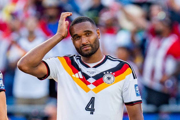 FIFA Fussball Weltmeisterschaft 2026, Sechszehntelfinale, Deutschland vs. Paraguay, 29.06.2026, Boston Stadium Jonathan Tah (Deutschland) ist enttäuscht. *** 2026 FIFA World Cup, Round of 32, Germany vs. Paraguay, June 29, 2026, Boston Stadium. Jonathan Tah: Germany is disappointed. Copyright: xBahhoxKarax