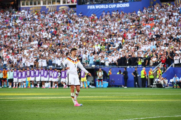 FIFA World Cup, WM, Weltmeisterschaft, Fussball 2026: Germany v Paraguay BOSTON, USA - 29th June 2026: Kai Havertz of Germany reacts after he misses his penalty in the shoot-out during the FIFA World Cup 2026 Round of 32 match between Germany and Paraguay at Boston Stadium Boston Boston Stadium United States of America Copyright: xCraigxMercerx xPeakxActionxPhotosx