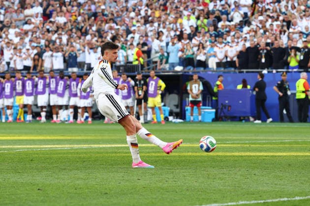 FIFA World Cup, WM, Weltmeisterschaft, Fussball 2026: Germany v Paraguay BOSTON, USA - 29th June 2026: Kai Havertz of Germany misses his penalty in the shoot-out during the FIFA World Cup 2026 Round of 32 match between Germany and Paraguay at Boston Stadium Boston Boston Stadium United States of America Copyright: xCraigxMercerx xPeakxActionxPhotosx