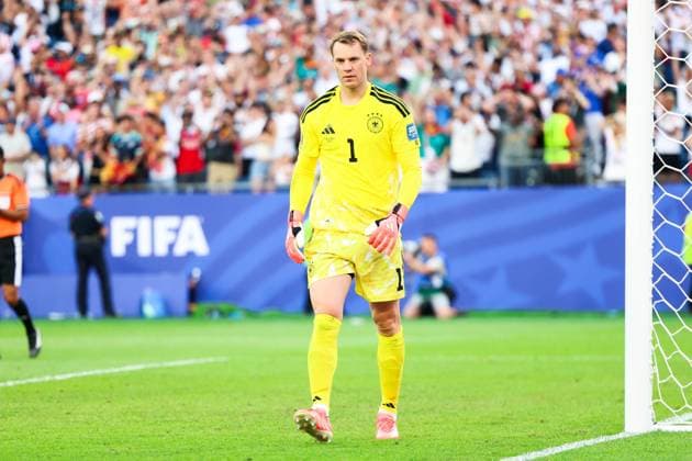 RECORD DATE NOT STATED FIFA World Cup, WM, Weltmeisterschaft, Fussball 2026 - Round of 32 - Germany v Paraguay Manuel Neuer goalkeeper of Germany during the penalty shootout the FIFA World Cup 2026 Round of 32 match between Germany and Paraguay at Boston Stadium, in Foxborough, United States, on Monday, June 29, 2026.(Foto: William Volcov Brazil Photo Press IMAGO) Sports Foxborough MA United States of America Copyright: xWILLIAMxVOLCOVx