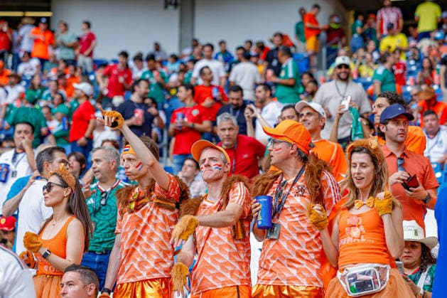 FIFA WORLD CUL 2026 NETHERLANDS VS MOROCCO FIFA World Cup, WM, Weltmeisterschaft, Fussball 2026 NETHERLANDS VS MOROCCO NETHERLANDS VS MOROCCO 29062026 MONTERREY, NUEVO LEON. Photo of Netherlands fans, prior game of the FIFA World Cup 2026, held at the Estadio Monterrey of Monterrey, Nuevo Leon. Foto de fans de Paises Bajos, previo al juego de la Copa del Mundo 2026 de la FIFA, celebrado en el Estadio Monterrey de Monterrey Nuevo Leon. PHOTO BY IMAGENSHOP AGENCIA FOTOGRAFICA MONTERREY NUEVO LEON MEXICO *** FIFA WORLD CUP 2026 NETHERLANDS VS. MOROCCO FIFA WORLD CUP 2026 NETHERLANDS VS. MOROCCO NETHERLANDS VS. MOROCCO 06 29 2026 MONTERREY, NUEVO LEON Photo of Netherlands fans before the 2026 FIFA World Cup match held at Estadio Monterrey in Monterrey, Nuevo León Photo of Netherlands fans prior to the 2026 FIFA World Cup match held at the Estadio Monterrey in Monterrey, Nuevo León PHOTO BY IMAGENSHOP PHOTO AGENCY MONTERREY, NUEVO LEÓN, MEXICO Copyright: xYOALIxMARTINEZx