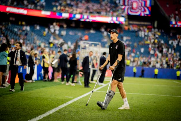 Boston, USA 29th Jun 2026. Nico Schlotterbeck (GER) Germany - Paraguay World Cup Deutschland - Paraguay 29.06.2026 *** Boston, USA, June 29, 2026 Nico Schlotterbeck GER Germany Paraguay World Cup Germany Paraguay June 29, 2026