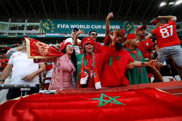 June 29, 2026, Guadalupe, Nuevo Leon, Mexico: Morocco fans inside the stadium before the match between Netherlands and Morocco in the Round of 32 of the FIFA World Cup, WM, Weltmeisterschaft, Fussball 2026, at Monterrey Stadium. Guadalupe Mexico - ZUMAo125 20260629_zip_o125_007 Copyright: xAntonioxOjedax