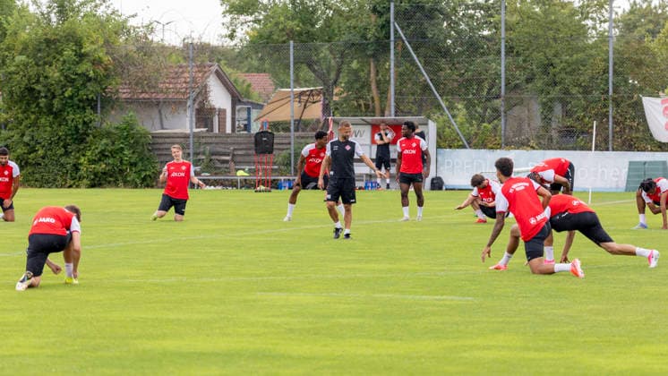 Trainingsstart bei den Würzburger Kickers, am 29.6.2026, KRE-Sportpark, Sieboldshöhe. *** Start of training with the Würzburger Kickers on June 29, 2026, at KRE Sportpark, Sieboldshöhe Copyright: HMBxMedia xHeikoxBecker