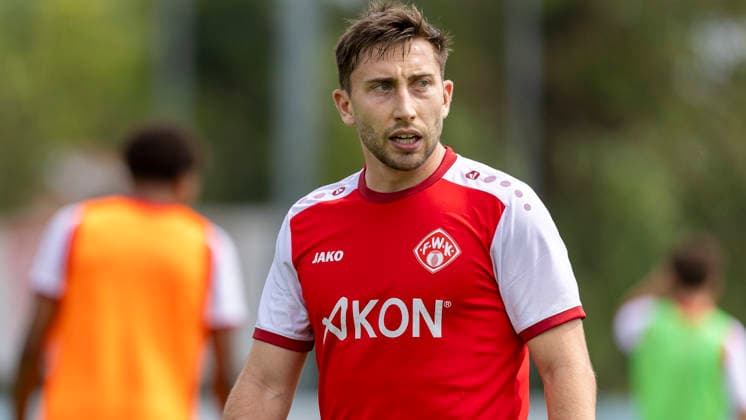 Trainingsstart bei den Würzburger Kickers, am 29.6.2026, KRE-Sportpark, Sieboldshöhe. Im Bild: Dominik Meisel *** Start of training with the Würzburger Kickers on June 29, 2026, at KRE Sportpark, Sieboldshöhe. Pictured: Dominik Meisel Copyright: HMBxMedia xHeikoxBecker