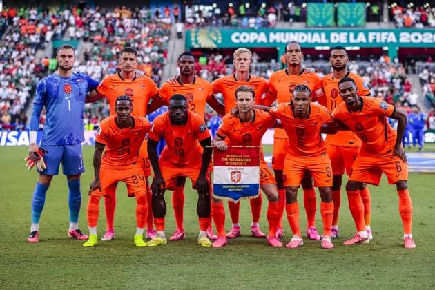 MONTERREY, 29-06-2026, Monterrey Stadium, Match between Morocco and The Netherlands during the World Cup 2026. Picture shows team photo Morocco - The Netherlands (World Cup 2026)  x204746864x Copyright: