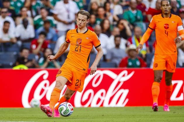 MONTERREY, 29-06-2026, Monterrey Stadium, Match between Morocco and The Netherlands during the World Cup 2026. Picture shows Netherlands player Frenkie de Jong Morocco - The Netherlands (World Cup 2026)  x204747040x Copyright: