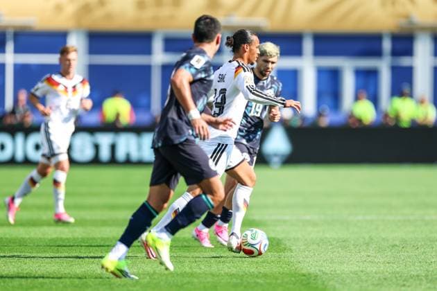 June 29, 2026, Foxborough, Ma, United States of America: Leroy Sane player of Germany during the FIFA World Cup, WM, Weltmeisterschaft, Fussball 2026 Round of 32 match between Germany and Paraguay at Boston Stadium, in Foxborough, United States, on Monday, June 29, 2026.(Foto: Brazil Photo Press Brazil Photo Press) INTERNATIONAL Foxborough United States of America - ZUMAv122 0860361485st Copyright: xWilliamxVolcovx