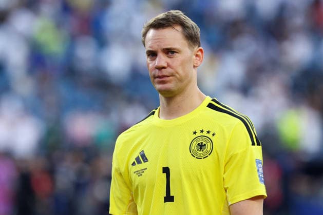FOXBOROUGH, MASSACHUSETTS - JUNE 29: Manuel Neuer of Germany walks off the pitch with a dejected look after the FIFA World Cup, WM, Weltmeisterschaft, Fussball 2026 Round of 32 match between Germany and Paraguay at Boston Stadium on June 29, 2026 in Foxborough, Massachusetts.  Copyright: xWuxZhizhaox 111651327705