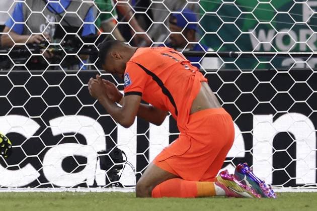MONTERREY - Cody Gakpo of the Netherlands after the 1-0 during the 2026 FIFA World Cup, WM, Weltmeisterschaft, Fussball knockout phase match between the Netherlands and Morocco at the Monterrey Stadium on June 29, 2026, in Monterrey, Mexico. ROBIN VAN LONKHUIJSEN ANP FIFA World Cup 2026 - round of 32 2026 xVIxANPxSportx xxANPxIVx 562419422 originalFilename: 562419422.jpg