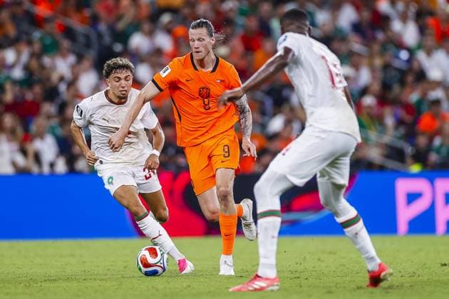 MONTERREY, 29-06-2026, Monterrey Stadium, Match between Morocco and The Netherlands during the World Cup 2026. Picture shows Netherlands player Wout Weghorst Morocco - The Netherlands (World Cup 2026)  x204748755x Copyright: