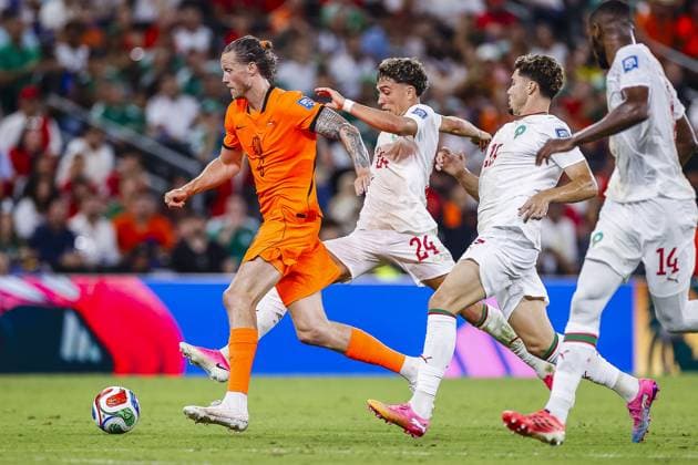 MONTERREY, 29-06-2026, Monterrey Stadium, Match between Morocco and The Netherlands during the World Cup 2026. Picture shows Netherlands player Wout Weghorst Morocco - The Netherlands (World Cup 2026)  x204748758x Copyright: