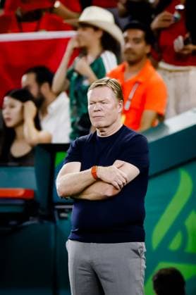 MONTERREY - Netherlands coach Ronald Koeman is disappointed with the 1-1 draw during the 2026 FIFA World Cup, WM, Weltmeisterschaft, Fussball knockout phase match between the Netherlands and Morocco at the Monterrey Stadium on June 29, 2026, in Monterrey, Mexico. KOEN VAN WEEL ANP FIFA World Cup 2026 - round of 32 2026 xVIxANPxSportx xxANPxIVx 562420197 originalFilename: 562420197.jpg