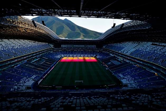 29th June 2026; Monterrey Stadium, Monterrey, Mexico; FIFA World Cup, WM, Weltmeisterschaft, Fussball Football, Netherlands versus Morocco; View of Monterrey Stadium on Sunday, June 28th HeulerxAndrey