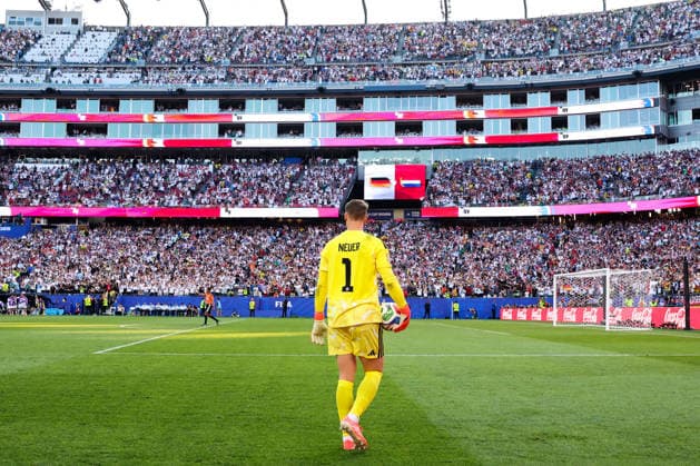 FOXBOROUGH, MASSACHUSETTS - JUNE 29: Manuel Neuer of Germany reacts during the penalty shootout during the FIFA World Cup, WM, Weltmeisterschaft, Fussball 2026 Round of 32 match between Germany and Paraguay at Boston Stadium on June 29, 2026 in Foxborough, Massachusetts.  Copyright: xWuxZhizhaox 111651327723