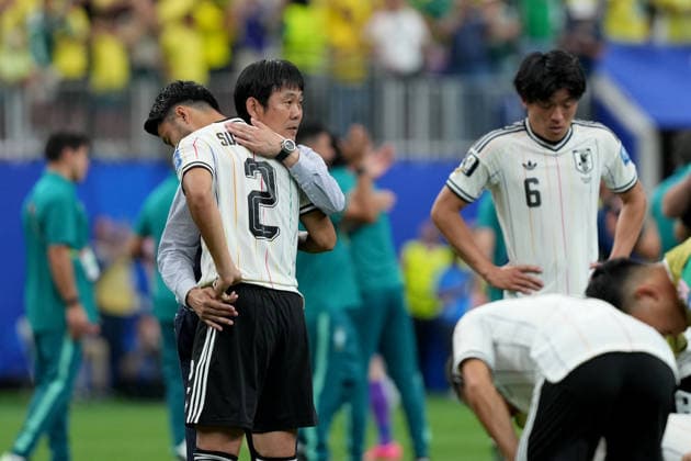 Hajime Moriyasu (JPN), Soccer Football - FIFA World Cup, WM, Weltmeisterschaft, Fussball 2026 - Round of 32 - Brazil v Japan - Houston Stadium, Houston, Texas, U.S. - June 29, 2026 Noxthirdxpartyxsales  aflo_336332001 AyanoMiurax