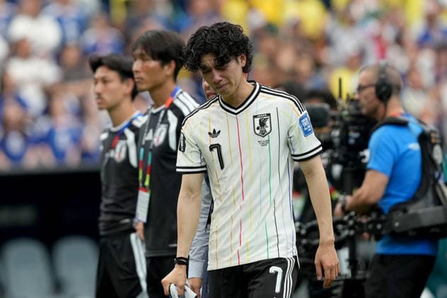 Ao Tanaka (JPN), Soccer Football - FIFA World Cup, WM, Weltmeisterschaft, Fussball 2026 - Round of 32 - Brazil v Japan - Houston Stadium, Houston, Texas, U.S. - June 29, 2026 Noxthirdxpartyxsales  aflo_336332027 AyanoMiurax