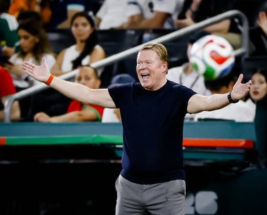 MONTERREY - Netherlands coach Ronald Koeman during the 2026 FIFA World Cup, WM, Weltmeisterschaft, Fussball knockout phase match between the Netherlands and Morocco at the Monterrey Stadium on June 29, 2026, in Monterrey, Mexico. KOEN VAN WEEL ANP FIFA World Cup 2026 - round of 32 2026 xVIxANPxSportx xxANPxIVx 562421750 originalFilename: 562421750.jpg
