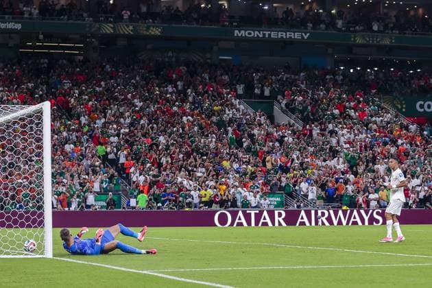 MONTERREY, 29-06-2026, Monterrey Stadium, Match between Morocco and The Netherlands during the World Cup 2026. Picture shows Netherlands keeper Bart Verbruggen Morocco - The Netherlands (World Cup 2026)  x204749507x Copyright: