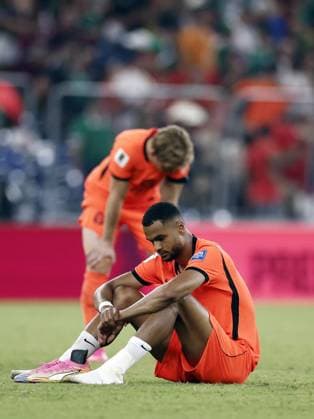 MONTERREY - Cody Gakpo or the Netherlands disappointment following the conclusion of the 2026 FIFA World Cup, WM, Weltmeisterschaft, Fussball knockout phase match between the Netherlands and Morocco at the Monterrey Stadium on June 29, 2026, in Monterrey, Mexico. ROBIN VAN LONKHUIJSEN ANP FIFA World Cup 2026 - round of 32 2026 xVIxANPxSportx xxANPxIVx 562422263 originalFilename: 562422263.jpg