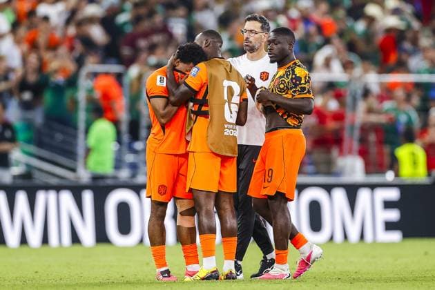 MONTERREY, 29-06-2026, Monterrey Stadium, Match between Morocco and The Netherlands during the World Cup 2026. Picture shows Netherlands player Quinten Timber disappointment Morocco - The Netherlands (World Cup 2026)  x204749539x Copyright: