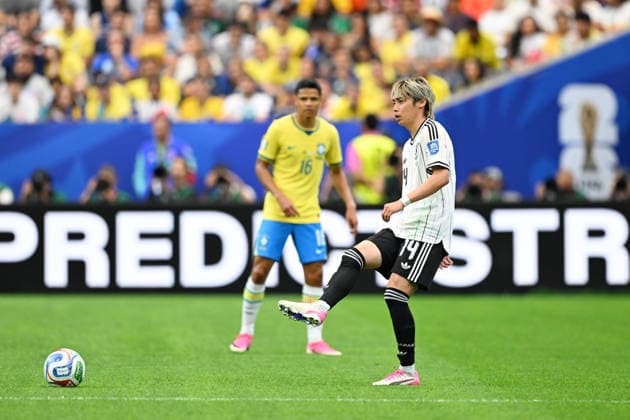 Junya Ito (JPN), JUNE 29, 2026 - Football Soccer : FIFA World Cup, WM, Weltmeisterschaft, Fussball 2026 Round of 32 match between Brazil 2-1 Japan at Houston Stadium in Houston, Texas, USA.  aflo_336335640 KenjiroxMatsuox