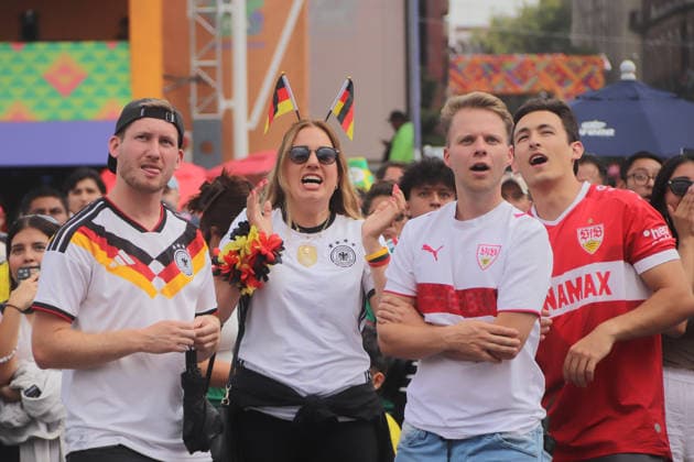 Paraguay v Germany: FIFA Fan Festival FIFA World Cup, WM, Weltmeisterschaft, Fussball 2026 German football national team, Nationalteam fans watching the FIFA World Cup round of 32 match between Paraguay and Germany on the giant screen at the FIFA World Cup Fan Fest. on June 29, 2026, in Mexico City, Mexico. Mexico City CDMX Mexico Copyright: xCarlosxSantiagox