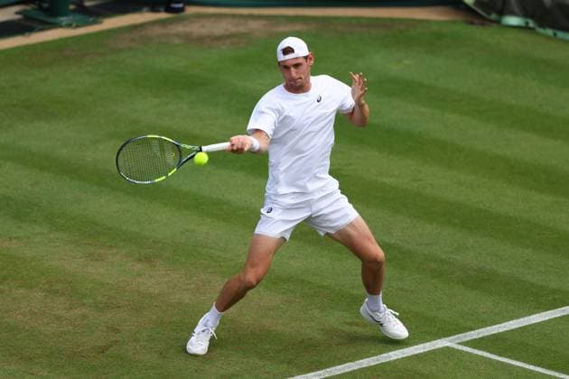 Valentin Royer during his first round match Wimbledon Tennis Championships, Day 2, The All England Lawn Tennis and Croquet Club, London, UK - 30 Jun 2026London The All England Lawn Tennis and United Kingdom  Copyright: xKieranxMcManus Shutterstockx 16964203b
