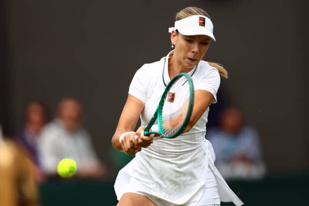 Katie Boulter during her first round match Wimbledon Tennis Championships, Day 2, The All England Lawn Tennis and Croquet Club, London, UK - 30 Jun 2026London The All England Lawn Tennis and United Kingdom  Copyright: xJamesxMarsh Shutterstockx 16964208j