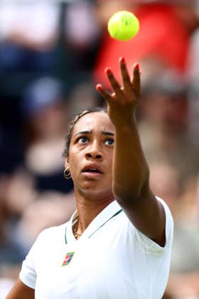 Tyra Caterina Grant during her first round match Wimbledon Tennis Championships, Day 2, The All England Lawn Tennis and Croquet Club, London, UK - 30 Jun 2026London The All England Lawn Tennis and United Kingdom  Copyright: xJamesxMarsh Shutterstockx 16964208z