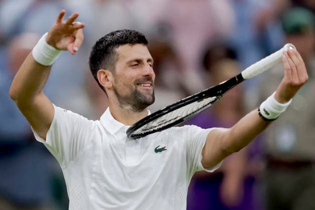 2026-06-29 The Championships - Wimbledon 2026 - Day One LONDON, UNITED KINGDOM - JUNE 29: Novak Djokovic of Serbia during Day One of the The Championships - Wimbledon 2026 at All England Lawn Tennis and Croquet Club on June 29, 2026 in London, England. (Photo by Marleen Fouchier BSR Agency) London United Kingdom Content not available for redistribution in The Netherlands directly or indirectly through any third parties. Copyright: xBSRxAgencyx