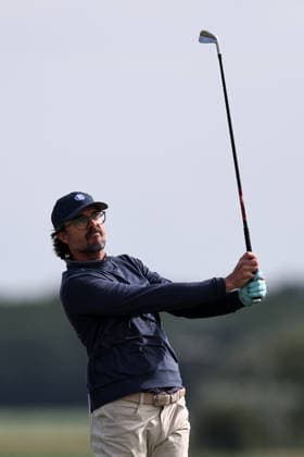 RECORD DATE NOT STATED 30th June 2026; The West Lancashire Golf Club, Liverpool, England; The Open Golf Championship Final Qualifying; George Bryan (USA) at the 17th hole DavidxBlunsden